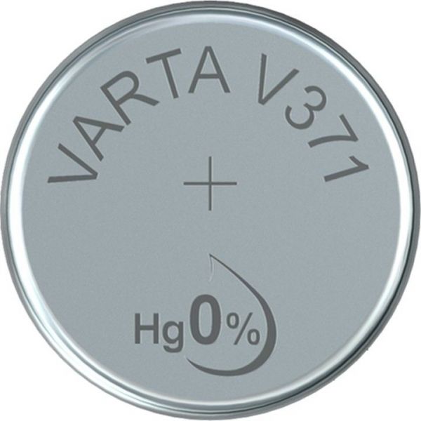 Silberoxid-Knopfzelle Typ SR69 / V371 von Varta